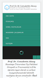 Mobile Screenshot of cemalettinaksoy.com